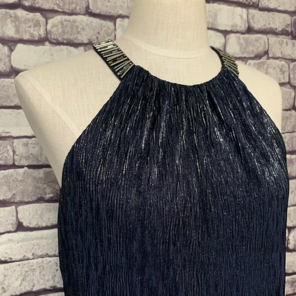 Laundry By Shelly Segal Racer Back Dress Size 8 - Picture 2 of 11